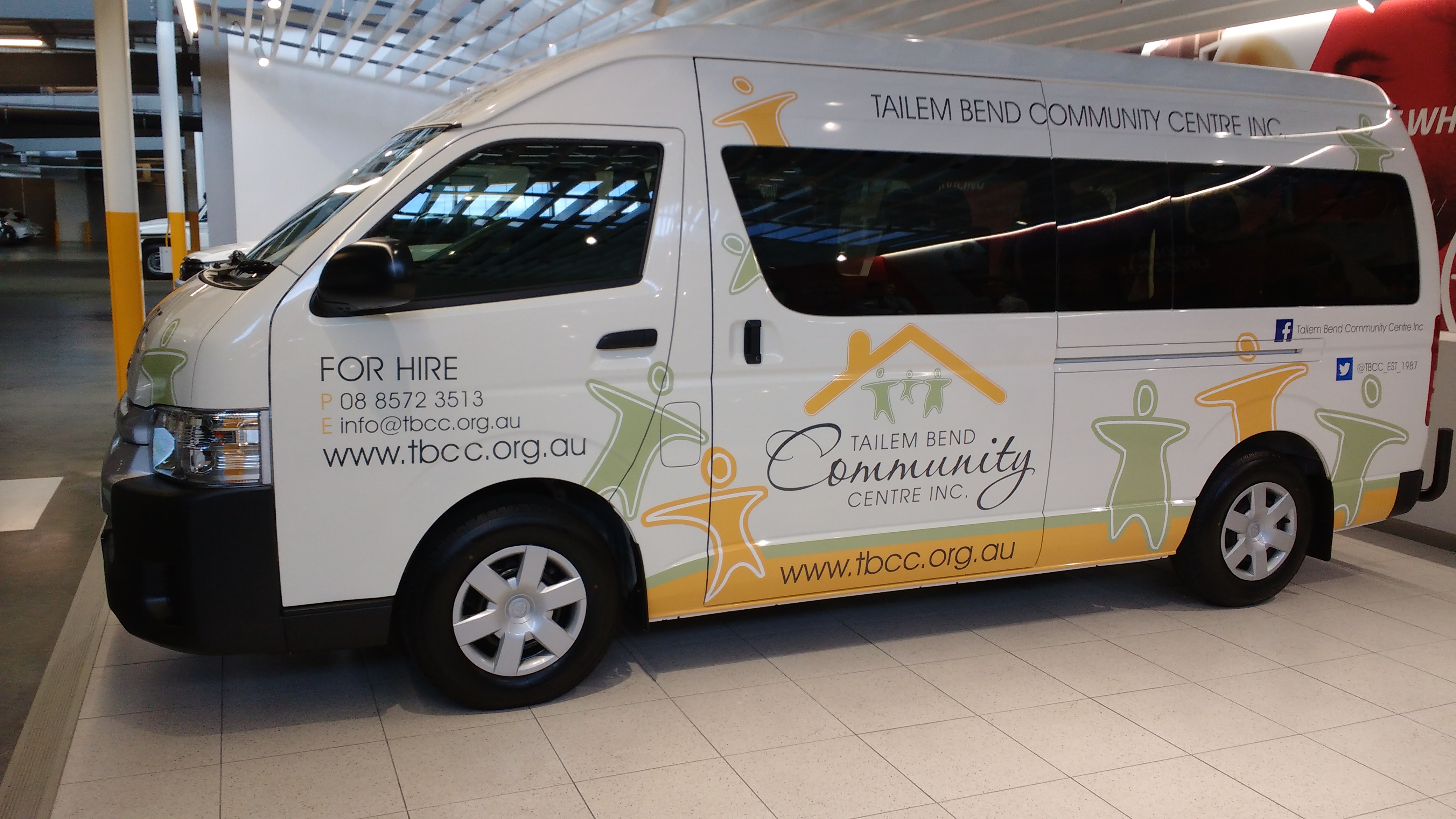 Tailem Bend Community Centre Mini Bus Hire